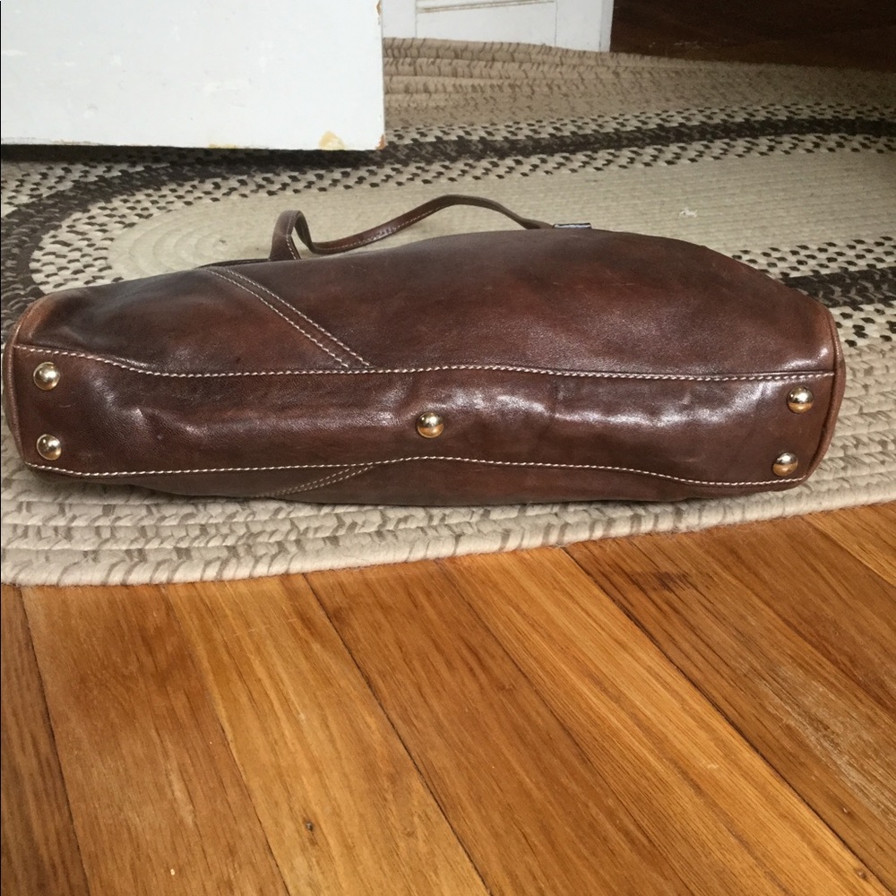 Gucci brown leather bag - Picture 3 of 12
